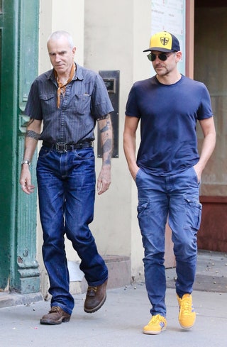 Hollywood AListers Daniel DayLewis and Bradley Cooper have a twohour lunch meeting at a Downtown Manhattan restaurant....